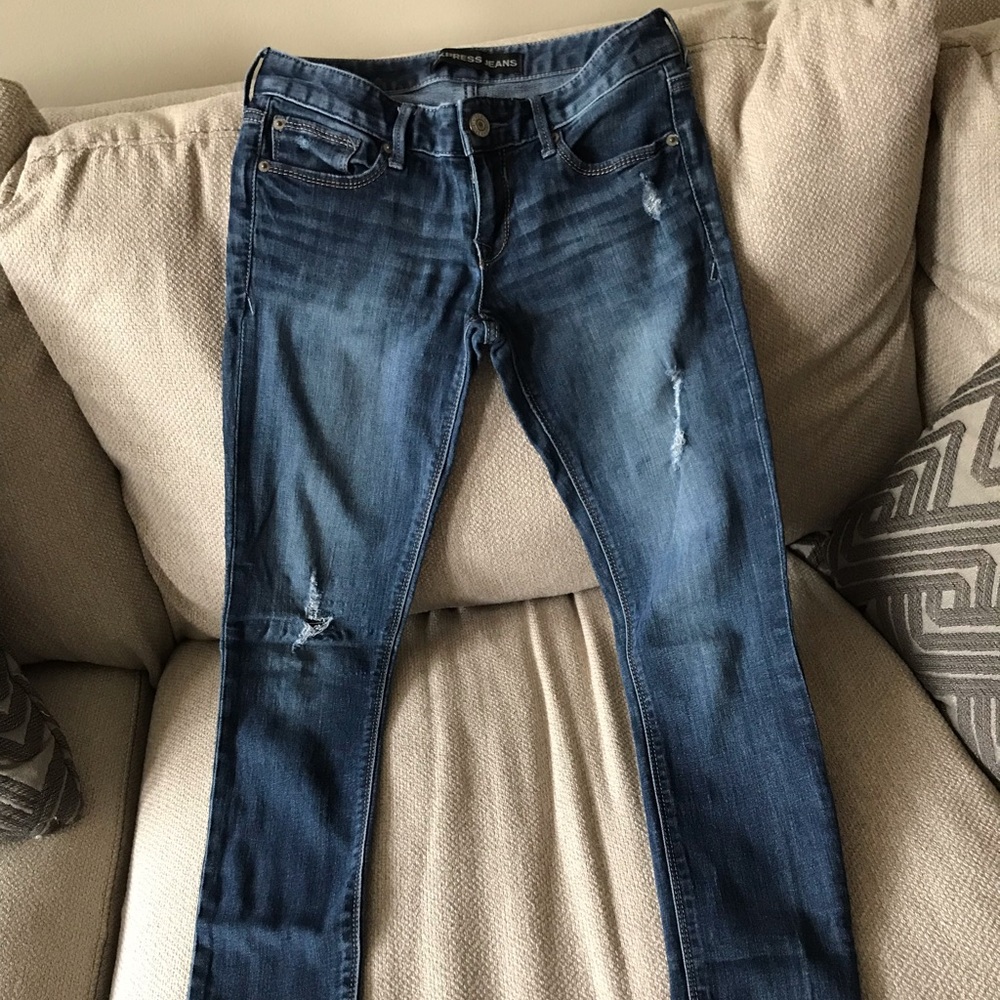 Express Stella low-rise leggings